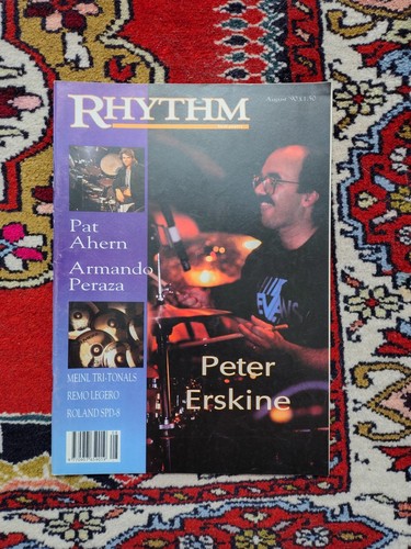Peter erskine rhythm magazine - peter,
