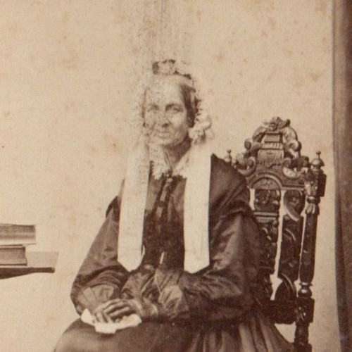 Lichfield cdv lady bonnet - lichfield,