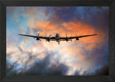 The raf bbmf avro lancaster - avro,