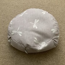Meditation Cushion Filled with Organic Buckwheat Hulls Zafu (Barefoot Creations)