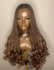  French Curly Braided Wig, 22