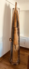RARE Canoe / Boat Pintu Made From Recycled Old Boat Wood From Indonesia. Bespoke