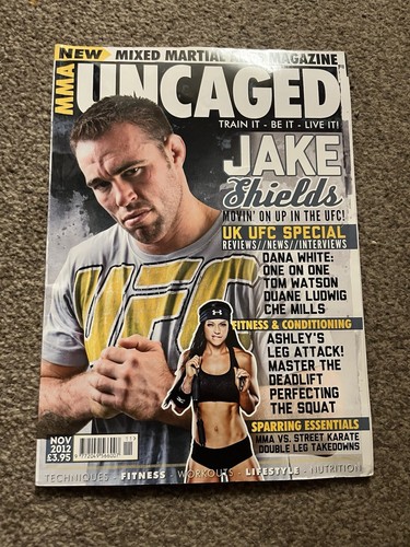 Mma uncaged magazine nov - nov, 2012