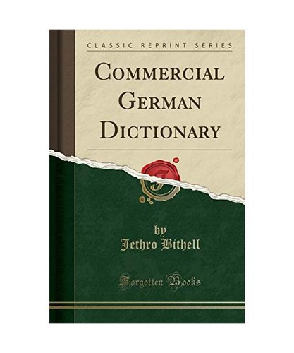 Commercial german dictionary - german,