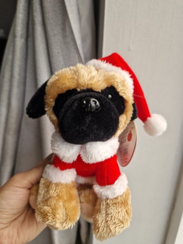 New santa pug - new, soft