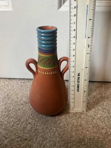 Mexican pottery vase - mexican,