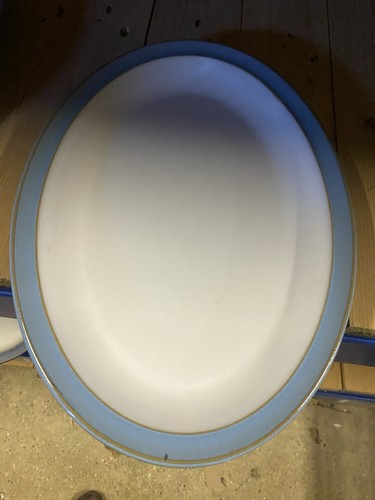 Denby colonial blue oval - colonial,