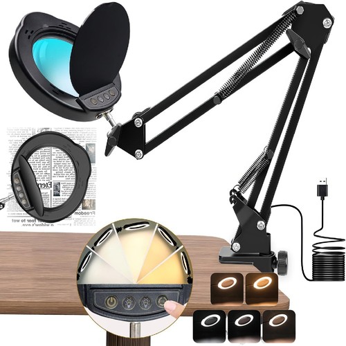 15x magnifying glass desk - 15x,