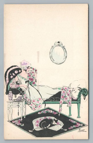 French woman chaise - french, on