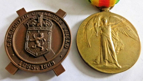 Bronze medal city edinburgh - medal, of