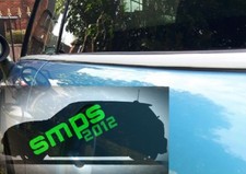 Mini Cooper S JCW GP Belt Line De-chrome Kit White gloss Window line Beltline