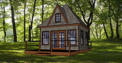 Small cabin or - 16, shed