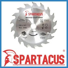 Spartacus Wood Cutting Saw Blade 160 mm x 18 Teeth x 20mm Fits Various Models