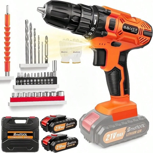 128x battery cordless drill - 2,