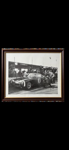 Ferrari framed black white - &,