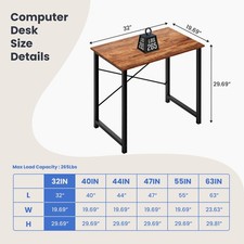 31-63 Inch Modern Office