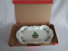 Vintage Boxed James Kent Christmas Tree Mince Pie Tray