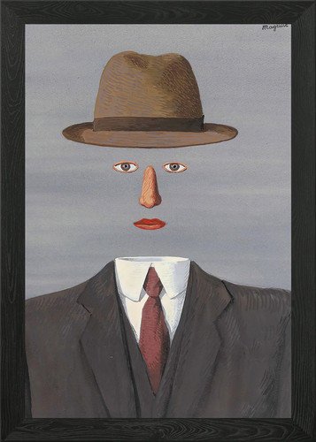Magritte the son - magritte's, man