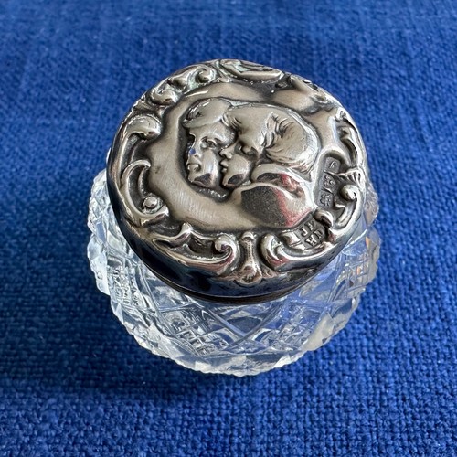 Antique sterling silver girl - antique, &