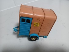 Horse Box In Brown And Blue