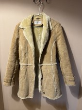 Real Leather Suede Coat With