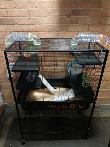 Hamster rat cage - /,