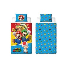 Super Mario Single Duvet Cover