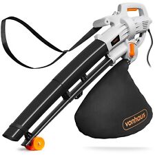 VonHaus Leaf Blower and Vacuum 3000W, Collect & Clear Gardens & Patios of Leaves