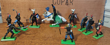 Britain's  Deetail - Vintage toy knights. Black knight set.
