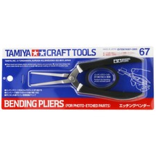 Tamiya Craft Tools Bending Pliers for Model Making with Long Nose Grippers 74067