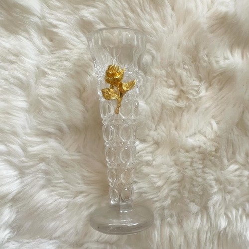 Vintage crystal flower bud - vintage,