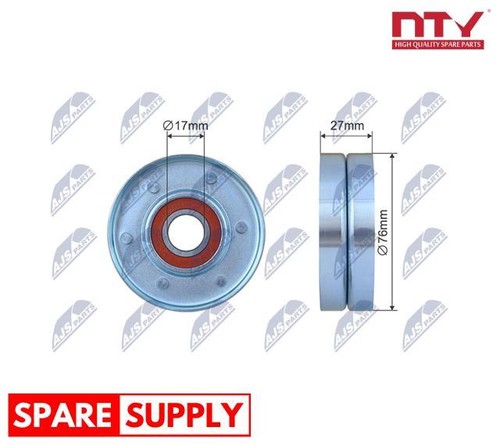 Tensioner pulley ribbed - pulley,, v-ribbed
