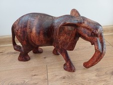 Large Vintage Hand Carved