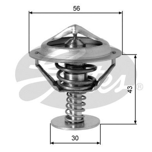 Gates thermostat coolant fits - gates,