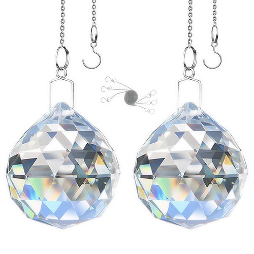 Hanging crystal sun catcher - hanging,