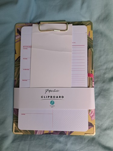 Paperchase clipboard and pen - paperchase,
