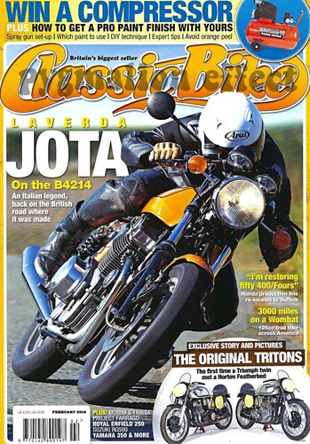 Classic bike laverda jota - classic,