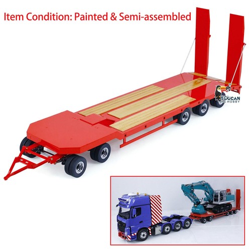 Lesu metal flatbed trailer for - metal,