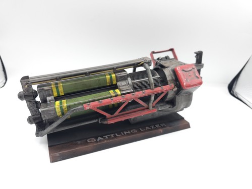 Fallout gattling lazer display - fallout,