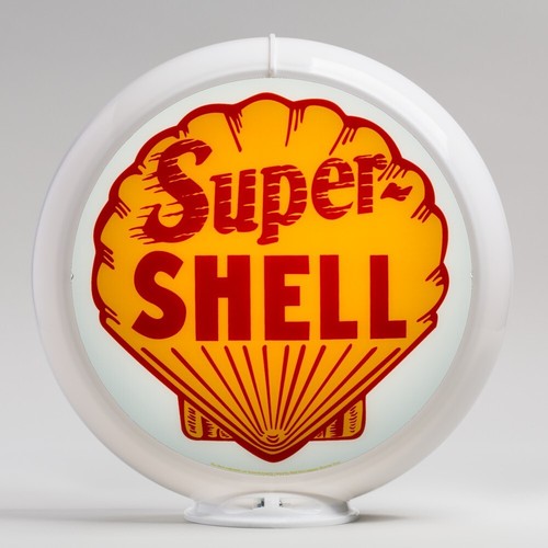 Super shell gas pump - super,