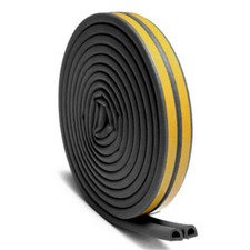 5M/10M Rubber Seal Weather Strip Foam Sticky Tape Door Window Draught Excluder