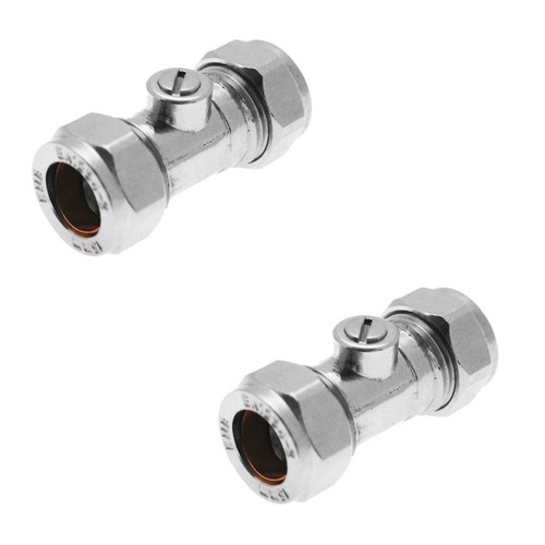 15mm chrome compression - 15mm,