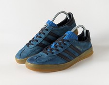 Adidas Gazelle Indoor G63197 Blue Black Gum UK 7 US 7.5 2012 Vintage 