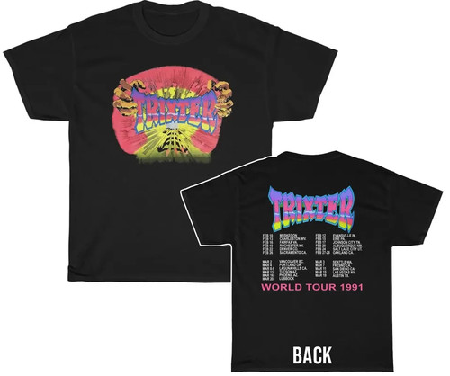 Trixter 1991 world tour shirt - 1991,