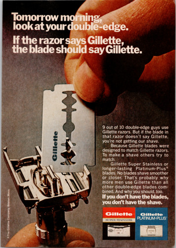 Gillette vintage double - vintage,