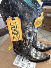 Corral Boots Skull Men’s Size 8 Retail $398