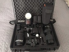 Pentax 645z 50 MP Medium Format Digital Camera/video Low count. + GI01 Flash