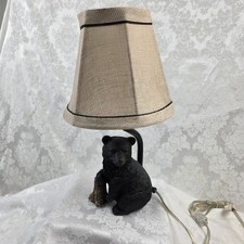 New Black Bear Table Lamp