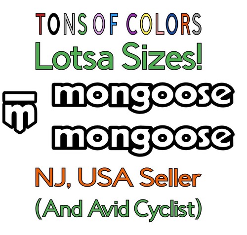 Mongoose bikes outline - mongoose, pc.