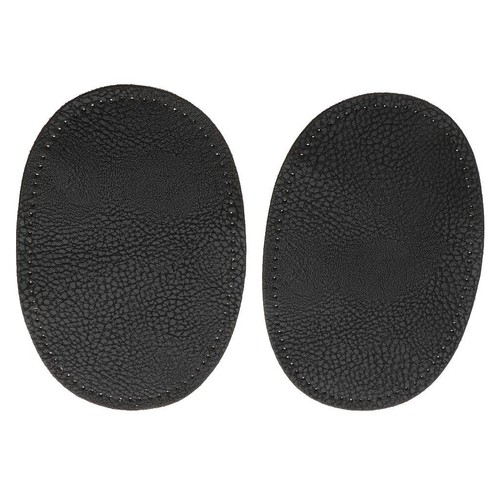 Pair leather oval - leather, sew